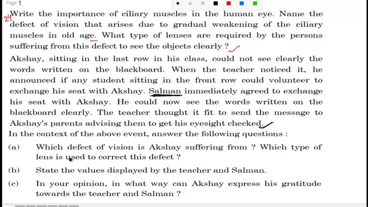 knowledge base CBSE 2015 Class 10 Physics 3 Mark, 5 Question Solution
