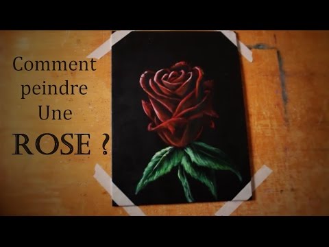 Vidéo: Comment Peindre Une Rose