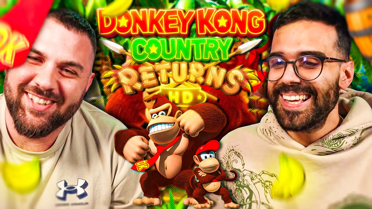 REVIVAL DOPO SEI ANNI SU DONKEY KONG COUNTRY RETURN HD CON MASELLA | Gaming Con Dario Moccia