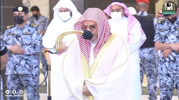 تلاوة مرئية من صلاة الجمعة | 21 ربيع الآخر 1443 لمعالي الشيخ د. صالح بن حميد من المسجد الحرام
