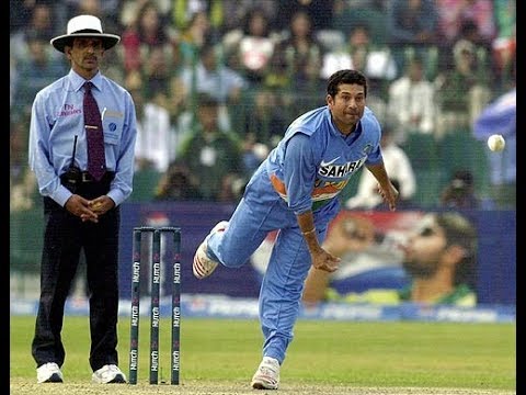 Sachin&#39;s Bowling Career : From 1st wicket to Last Wicket - YouTube