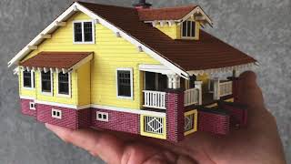 Scale Model Homes HO scale Sears Vallonia