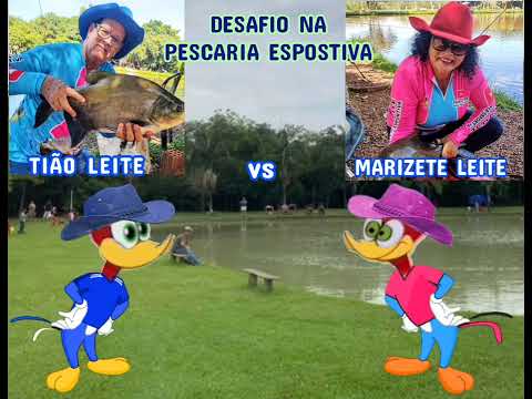 Quem é o melhor pescador? Tião leite ou Marizete