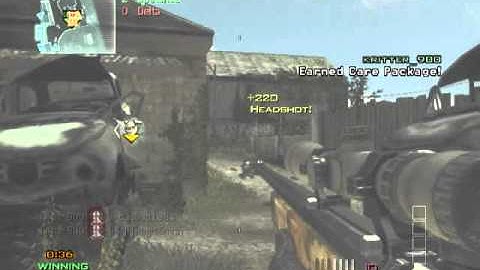 MW3 Triple Headshot Feed [Drop Zone on Fallen]