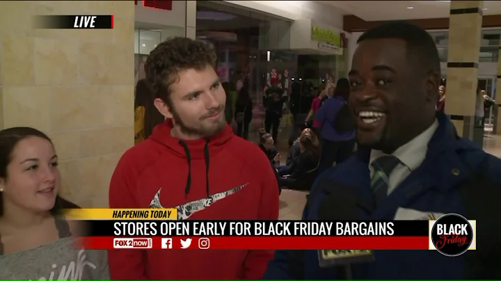Stores open early for Black Friday shopping