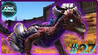 DOMEI O DRAGOMSTR ROCK DRAKE A BAFORADA DELE DERRETEU OS BOSSES [EP 27 | ARK ETERNAL]