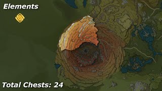 Chest Hunt: The Surface Unique Rock Pillars Puzzle Pressure Plate The Surface 3 Chests The Chasm