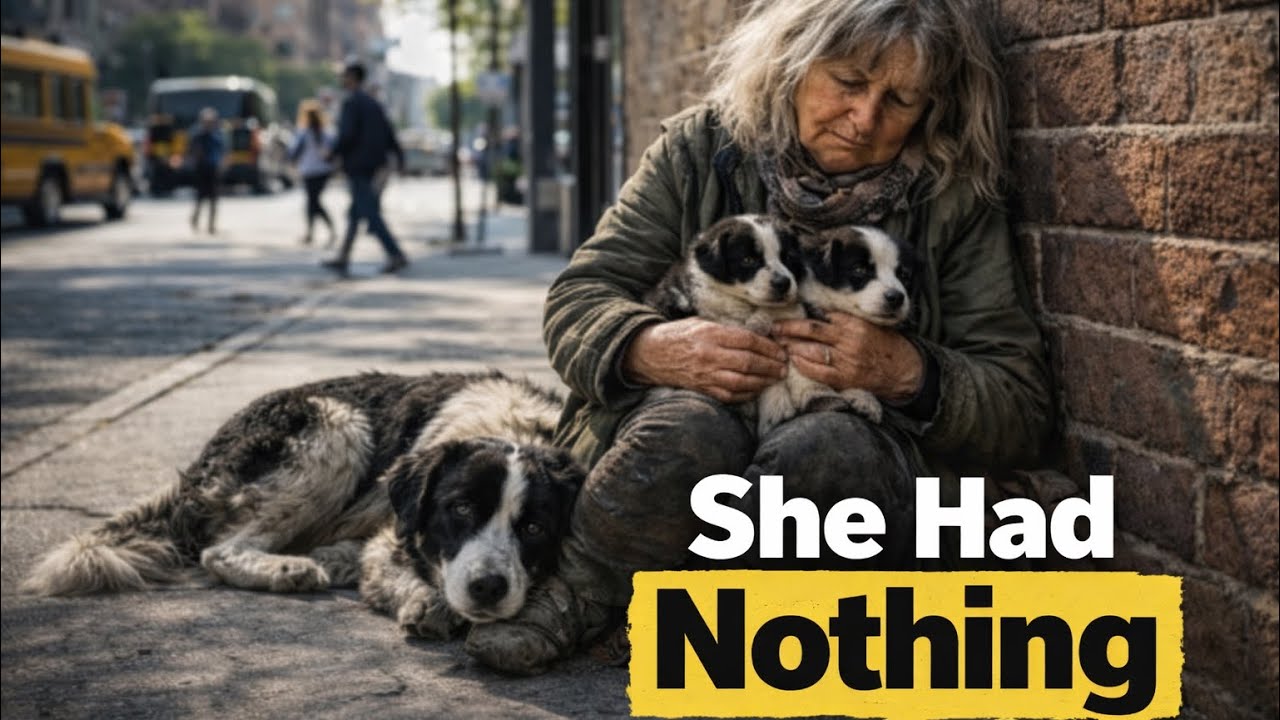 She Had No Home — But She Saved a Mother and Her Babies