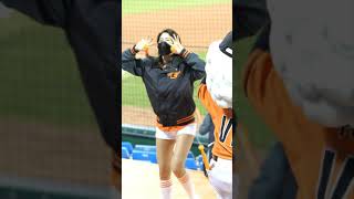한화이글스 큐티 김연정 치어리더 짤 모음 (개막3연전) 2021