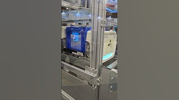 Tsubaka ASRS case shuttle at #ltt2024 Logis-Tech Tokyo in Sep 2024