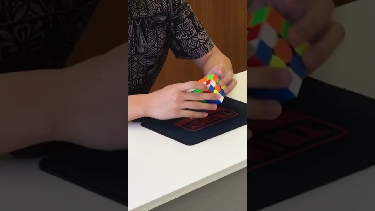 Shot on iPhone meme Rubiks cube 