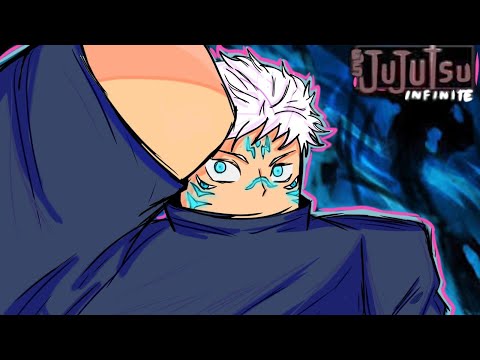 FUNDIR A HABILIDADE DO GOJO E DO SUKUNA E ME TORNEI O MAIS HONRANDO (jujutsu infinite)