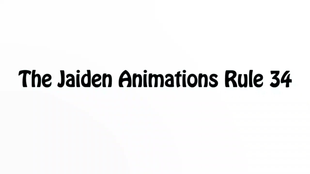 Learn How To Pronounce The Jaiden Animations Rule 34