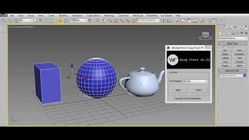 Moving Pivots in 3ds Max using Easy Pivot ®