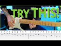 Level up your ECONOMY and ALTERNATE picking with ONE EXERCISE // with TABS