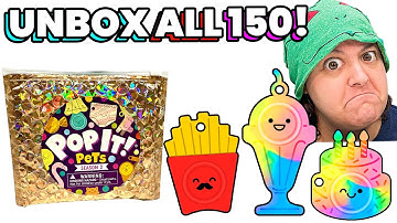 Unboxing ALL 150 Fidget Toys Mystery Boxes Surprises!