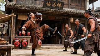 Download Lagu 街邊醉酒男子竟是功夫高手，無敵醉拳暴打惡霸！#kungfu #功夫 MP3