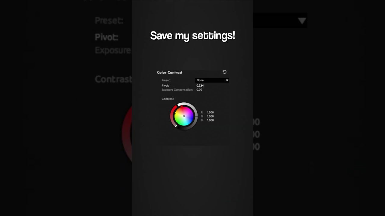 FREE Color Correction MBL Settings in After Effects #5