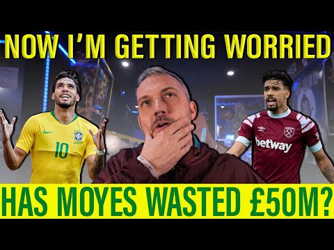 Moyes doesn't know what to do with £50M Paqueta | Drop Soucek and play Brazilian in midfield