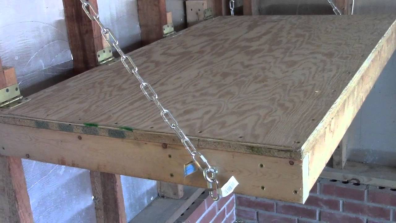 How To Build A Sto-Away Work Bench - YouTube