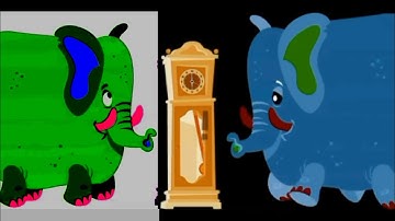 COLOR INVERSION+CIRCLE DIMENSIONS WITH SOUND VIBRATION (VIDEO EFFECTS) HICKORY DICKORY DOCK EFFECTS