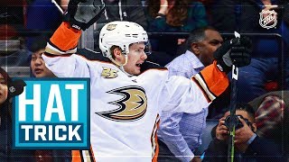 Sam Steel records first career hat trick in Ducks' 5-4 victory