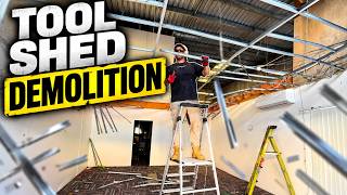 ultimate tool warehouse update - demolition begins
this week we pull down the ceilings and remove all the electrical cabling to prepare for the new mezzanines ultimate tool warehouse update - demolition begins