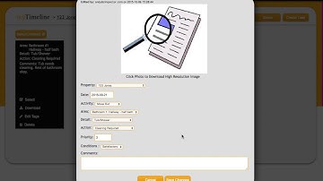 Edit Property Management Inspections on Web