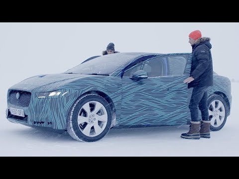 Jaguar I-PACE | Ice Drive with David Gandy and Mitch Evans
