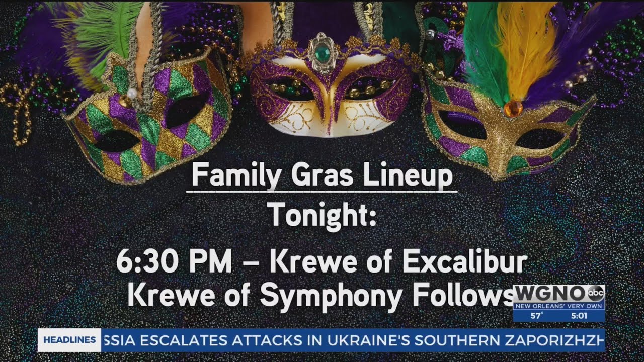 Family Gras kicks off in Metairie YouTube
