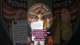 RFK Food Pyramid/CDC Guidelines #cpwu #chronicpainwarriorsunited #food #foodpyramid #rfk #cdc