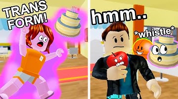 Transform into random objects to hide from people in Roblox...