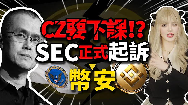 SEC正式起訴幣安和創始人CZ，大盤直接跳水，幣安資金淨流出達21億美元！我們散戶的錢該何去何從？│加密大漂亮2023 #比特幣 - 天天要聞