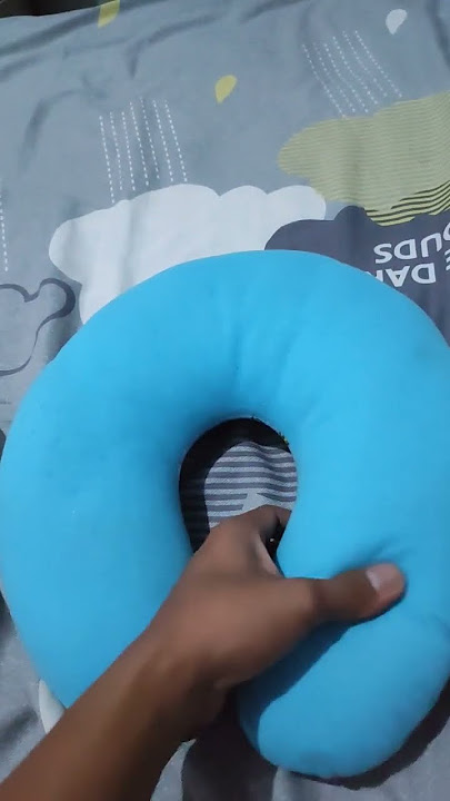 Gemoy Parah, Bantal Leher Ini bawaannya Bikin Pengen Tidur Terus. #doraemon #bantalleher #shorts