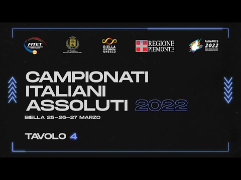 Campionati Italiani Assoluti - Biella 2022 - TAVOLO 4