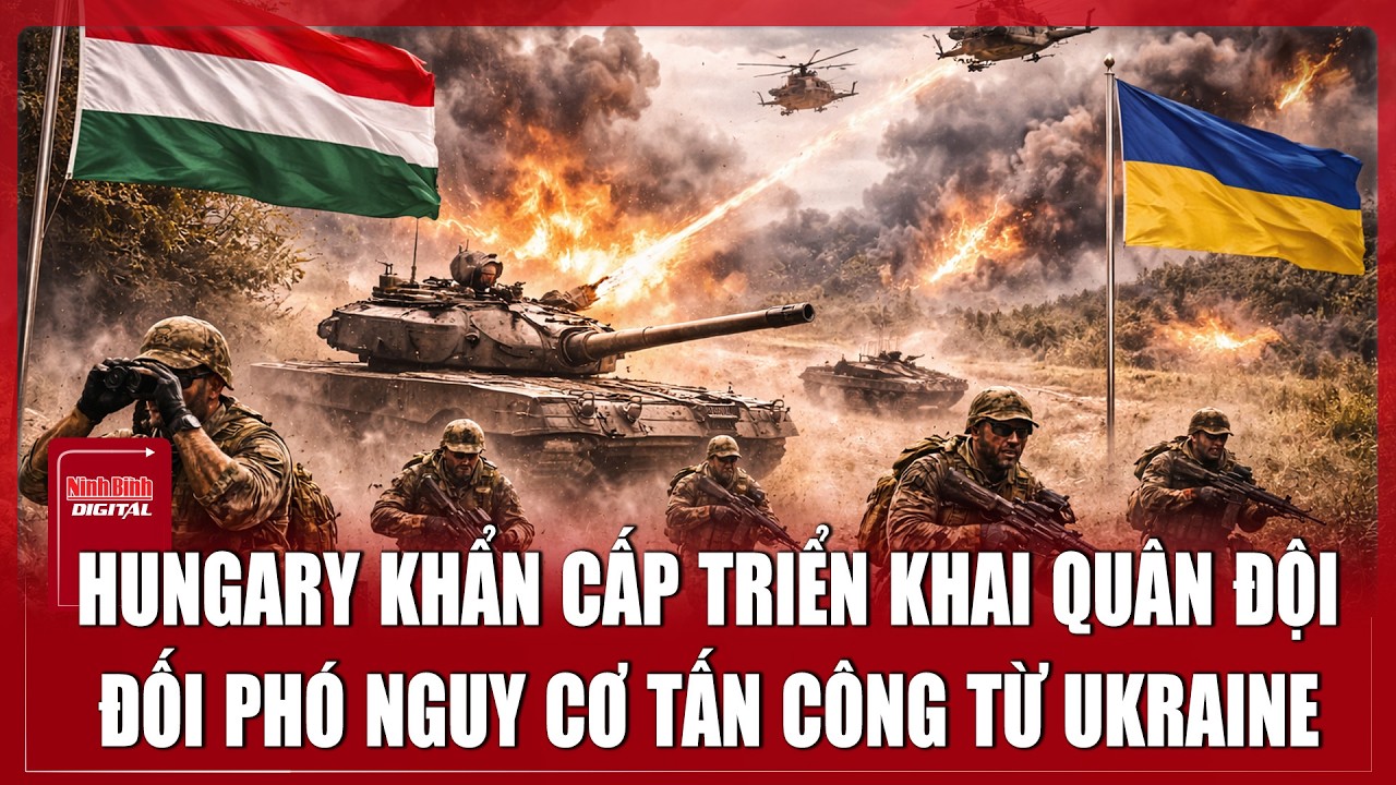 Hungary huy động toàn bộ quân, sẵn sàng đối phó nguy cơ tấn công từ Ukraine | Ninh Bình Digital