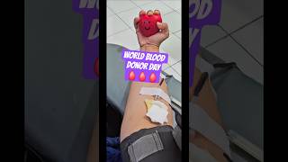 Participating in blood donation ~ World Blood Donor Day