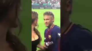 Neymar.jr And Amanda Cerny Flirt Moment