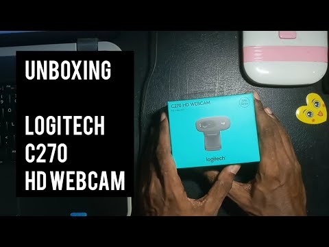 Unboxing Logitech C270