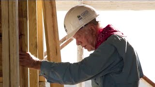 Atlanta key locale for Jimmy Carter's humanitarian work with Habitat for Humanity