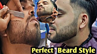 Perfect Beard 💥 Style 2024 | Best Beard Style For Boy's And Men's 2024 | Dadhi Setting #barberram