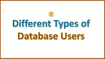 Database Users in Hindi  (Easy Explain)