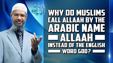 Jak muslimové nazývají Boha?