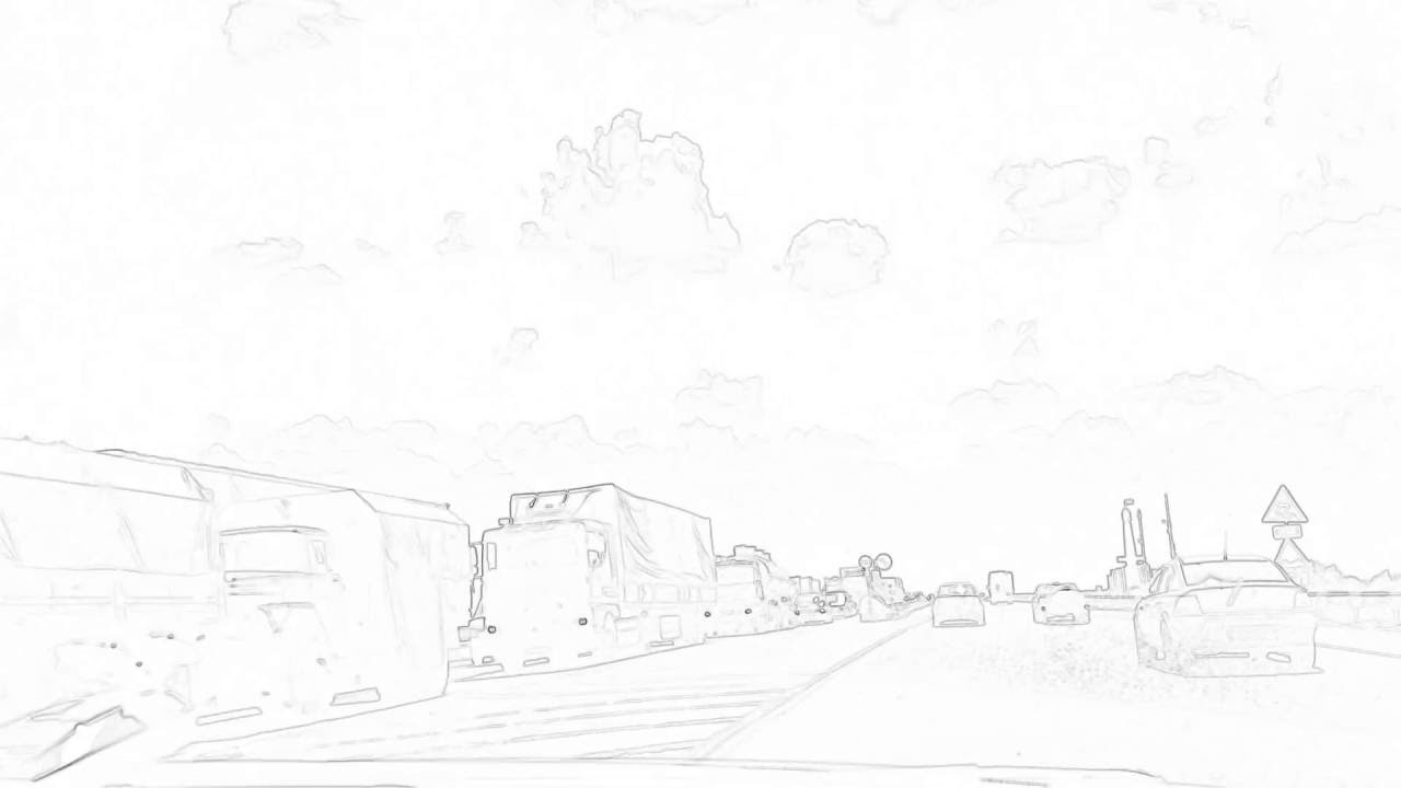 Дорога в Крым: пробка -_-| Ремонт дороги - YouTube