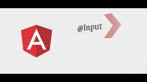 input property in angular