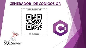 Generador de códigos QR Desarrollado en C# y SQL Server