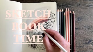 SKETCHBOOK TIME 2 ✷ 30 minutes of drawing and chatting ✷ Mark-making with coloured pencils