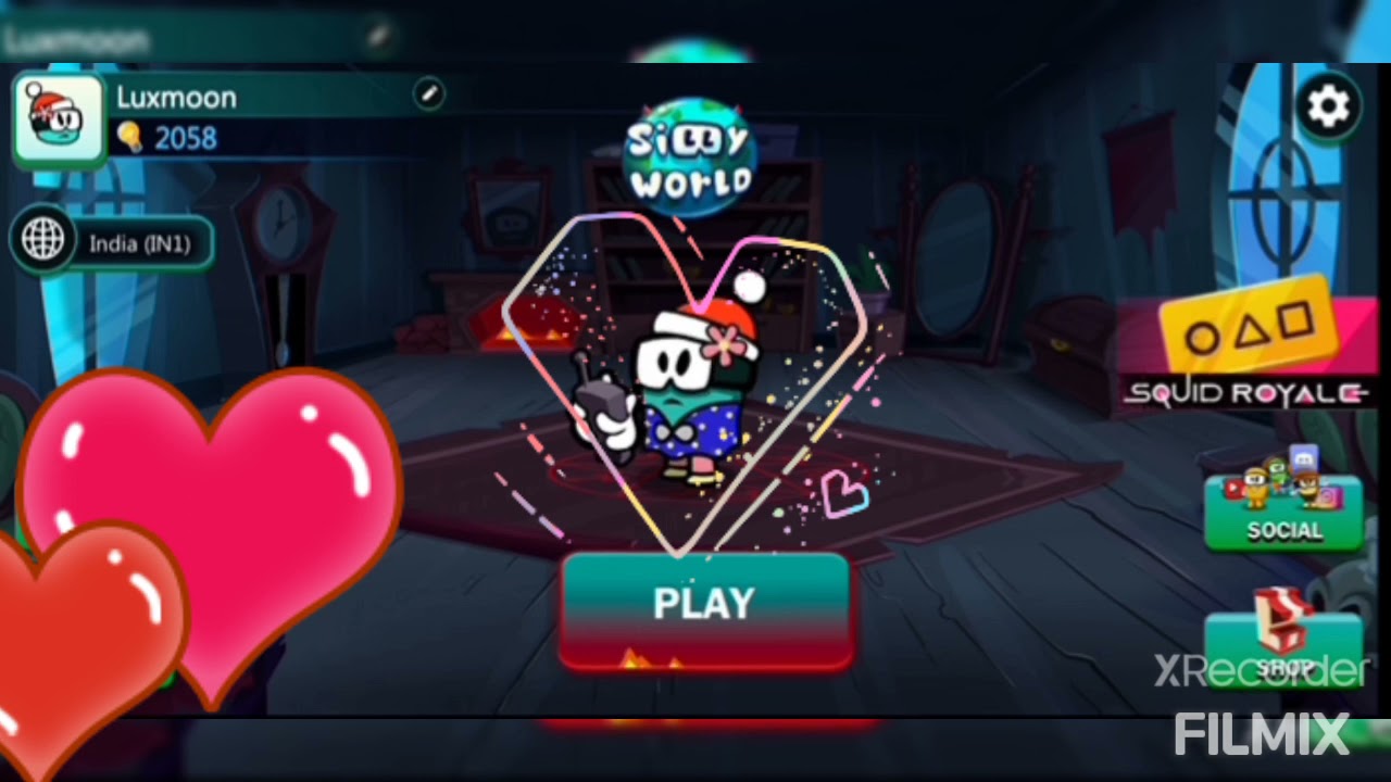 Silly World--Devil amongst New Update!! Squid royale game coming up soon