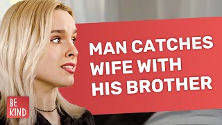 Husband used mirror to catch cheating wife| @BeKind.official