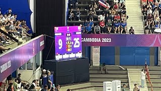 Seagames 2023 Women’s Volleyball: Thailand vs Philippines set2